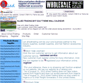 Tablet Screenshot of alliedtrading.com